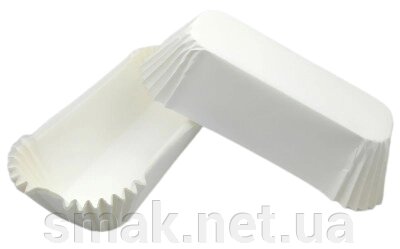 Тарталетки (капсули) паперові для кексів, капкейков Білі 1003530 мм від компанії Інтернет магазин "СМАК" - фото 1