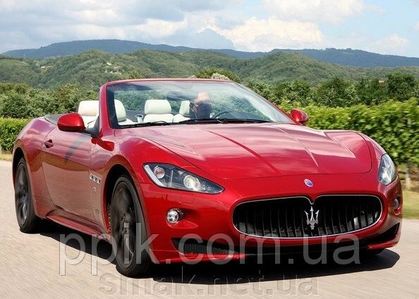 Вафельна картинка автомобіль Maserati 2 від компанії Інтернет магазин "СМАК" - фото 1