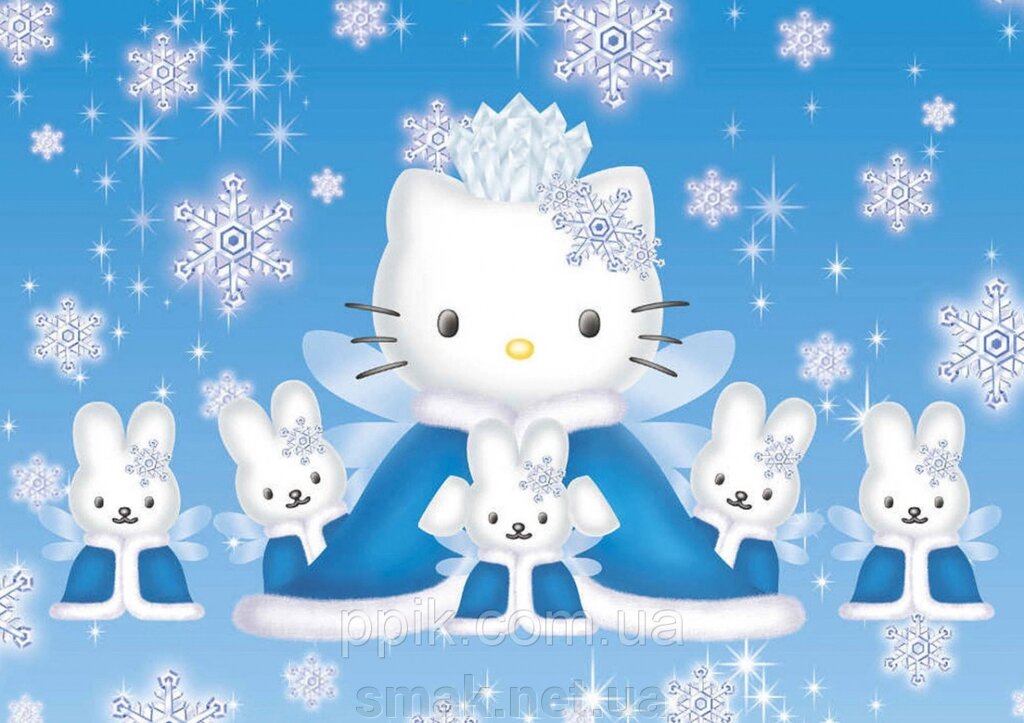 Вафельна картинка Hello Kitty / Хелло Кітті 8 від компанії Інтернет магазин "СМАК" - фото 1