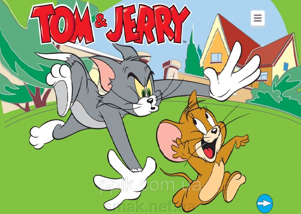 Вафельная картинка Том и Джери 5 від компанії Інтернет магазин "СМАК" - фото 1