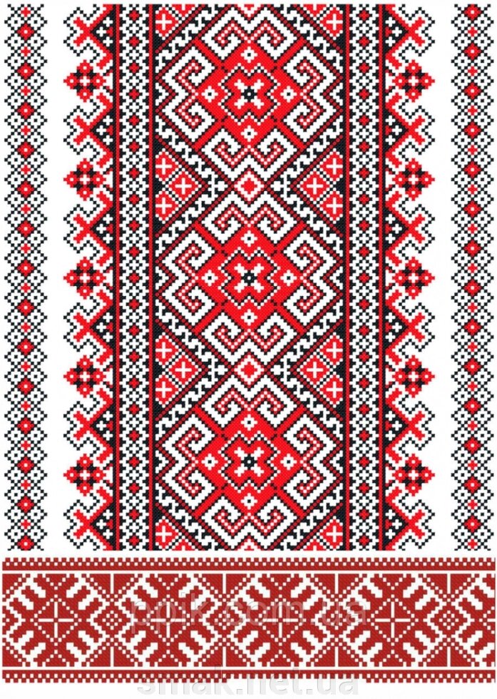 Вафельная картинка Вышивка 6 ##от компании## Интернет магазин "СМАК" - ##фото## 1