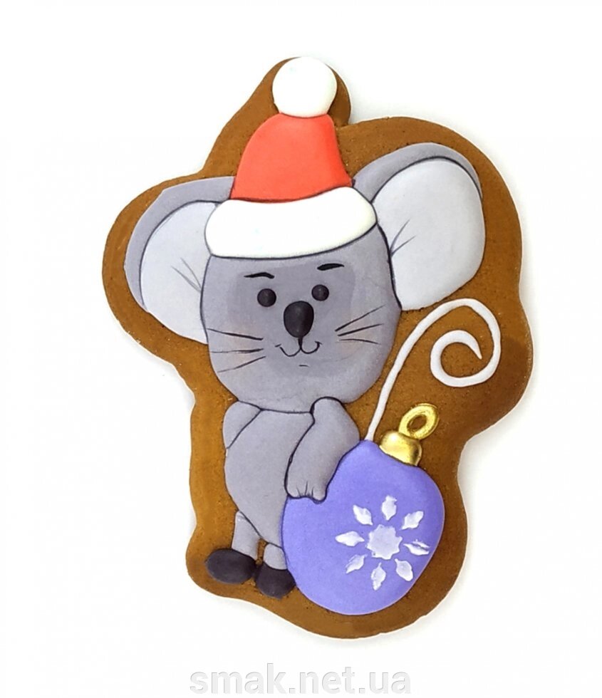 Вирубка для пряників Мишка з ялинкової іграшкою від компанії Інтернет магазин "СМАК" - фото 1
