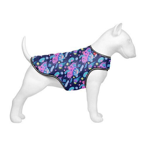 Курточка-накидка для собак WAUDOG Clothes, малюнок "Рік і Морті 1", XL, А 47 см, B 68-80 см, C 42-52 см