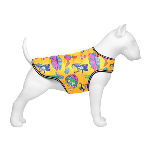Курточка-накидка для собак WAUDOG Clothes, малюнок "Рік і Морті 3", XXS, А 23 см, B 29-36 см, C 14-20 см