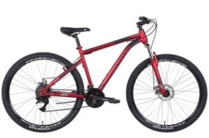 Чоловічий гірський велосипед 29" хардтейл на сталевій рамі TREK AM DD 2022, червоний (м) 21"