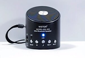 Блютуз (Bluetooth) колонка портативна WSTER WS-Q10 з MP3, USB і FM-pадіо