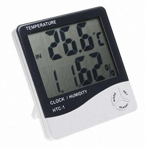 Метеостанція з годинником TS - HTC 1 (вимірює температуру і вологість, годинник). dr