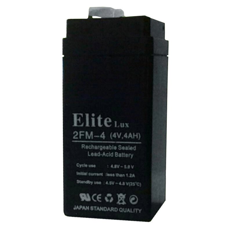 Акумулятор ELITE 4V / 4AH - розпродаж