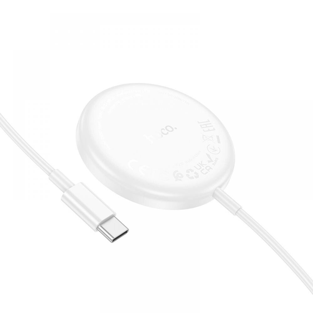 Бездротове зарядний пристрій Hoco CW50 Fast 3-in-1 magnetic iWatch 2.5W/MagSafe 7.5W Type-C AirPods / iWatch 1–8 від компанії Лізок - фото 1