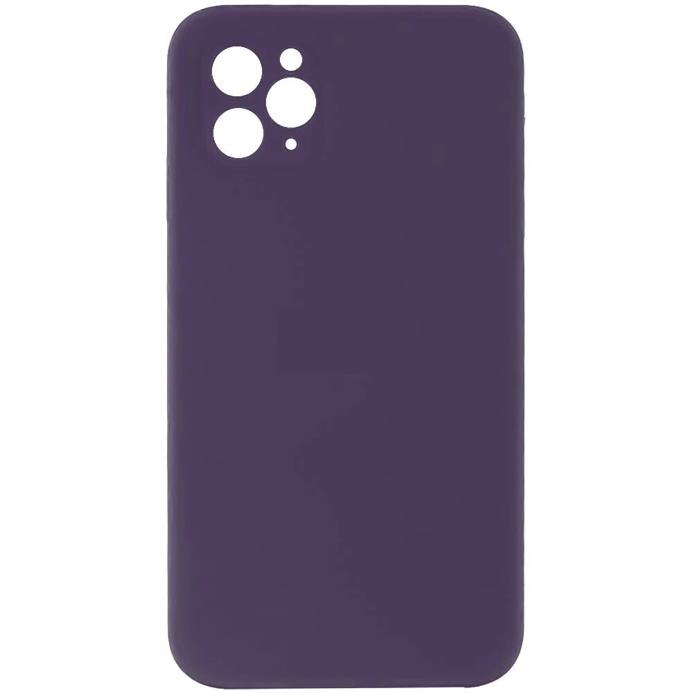 Чохол із захистом камери Silicone Case Full Apple iPhone 12 Pro Max Amethyst від компанії Лізок - фото 1