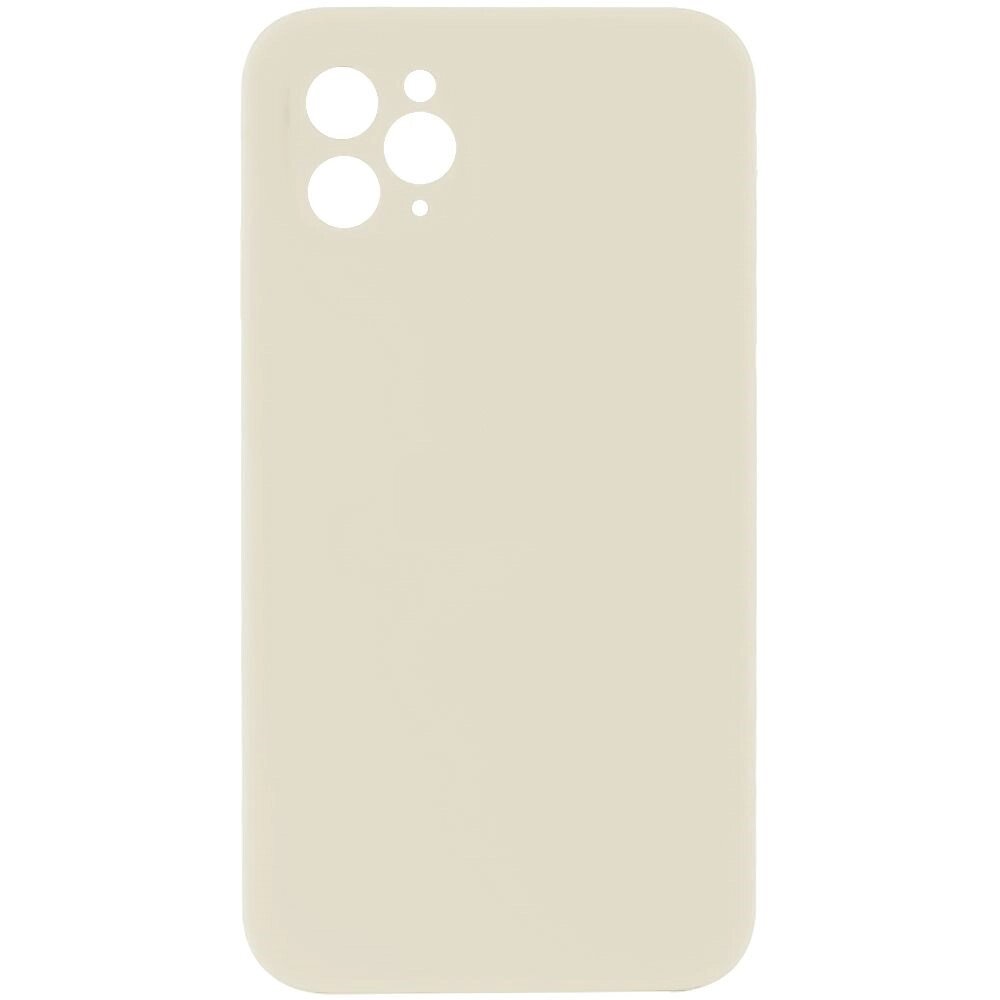 Чохол із захистом камери Silicone Case Full Apple iPhone 12 Pro Max Antique white від компанії Лізок - фото 1