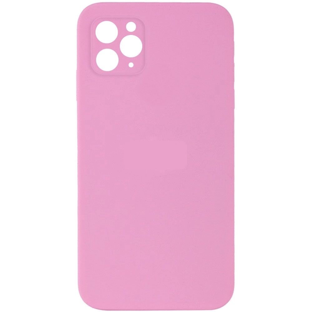 Чохол із захистом камери Silicone Case Full Apple iPhone 12 Pro Max Light Pink від компанії Лізок - фото 1