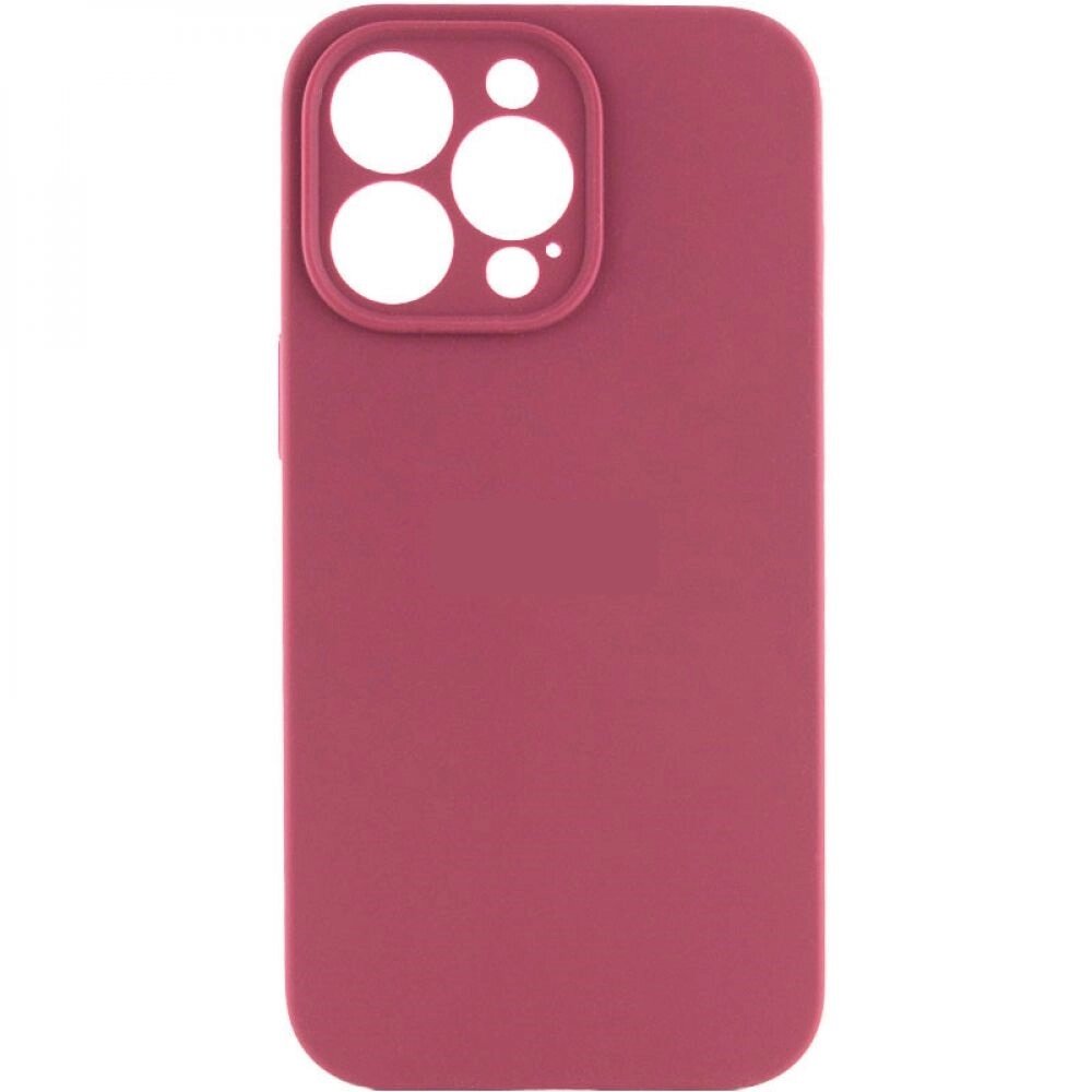 Чохол із захистом камери Silicone Case Full Apple iPhone 13 Pro Plum від компанії Лізок - фото 1