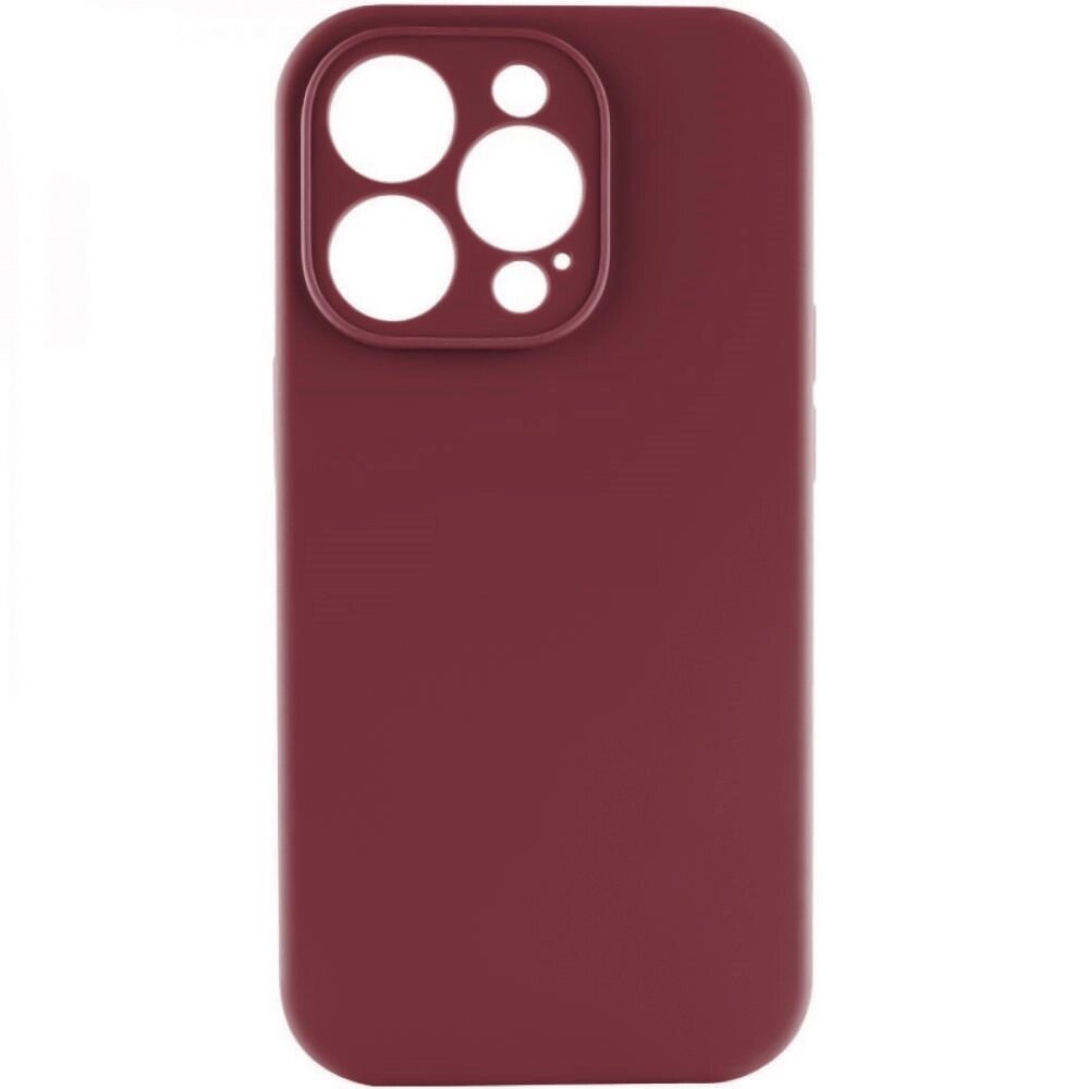 Чохол із захистом камери Silicone Case Full Apple iPhone 13 Pro Rose red від компанії Лізок - фото 1