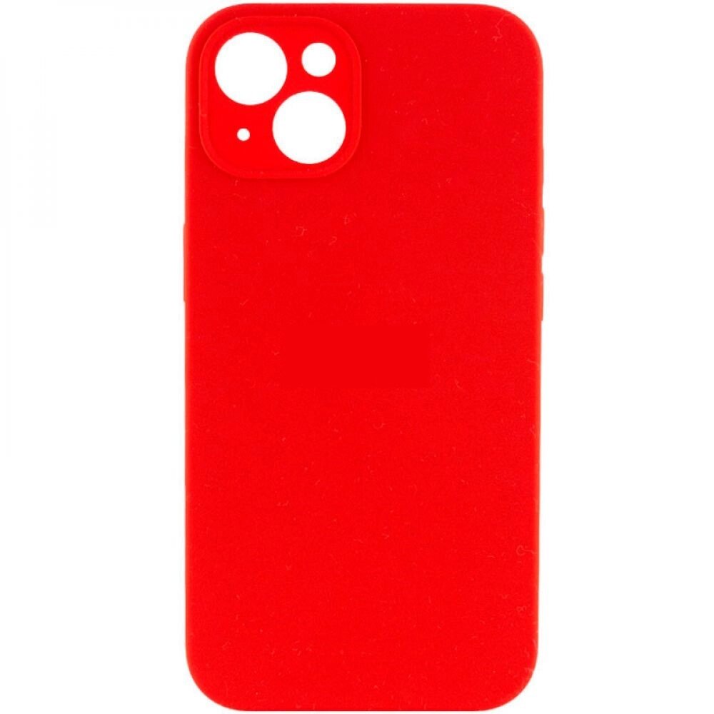 Чохол із захистом камери Silicone Case Full Apple iPhone 13 Red від компанії Лізок - фото 1