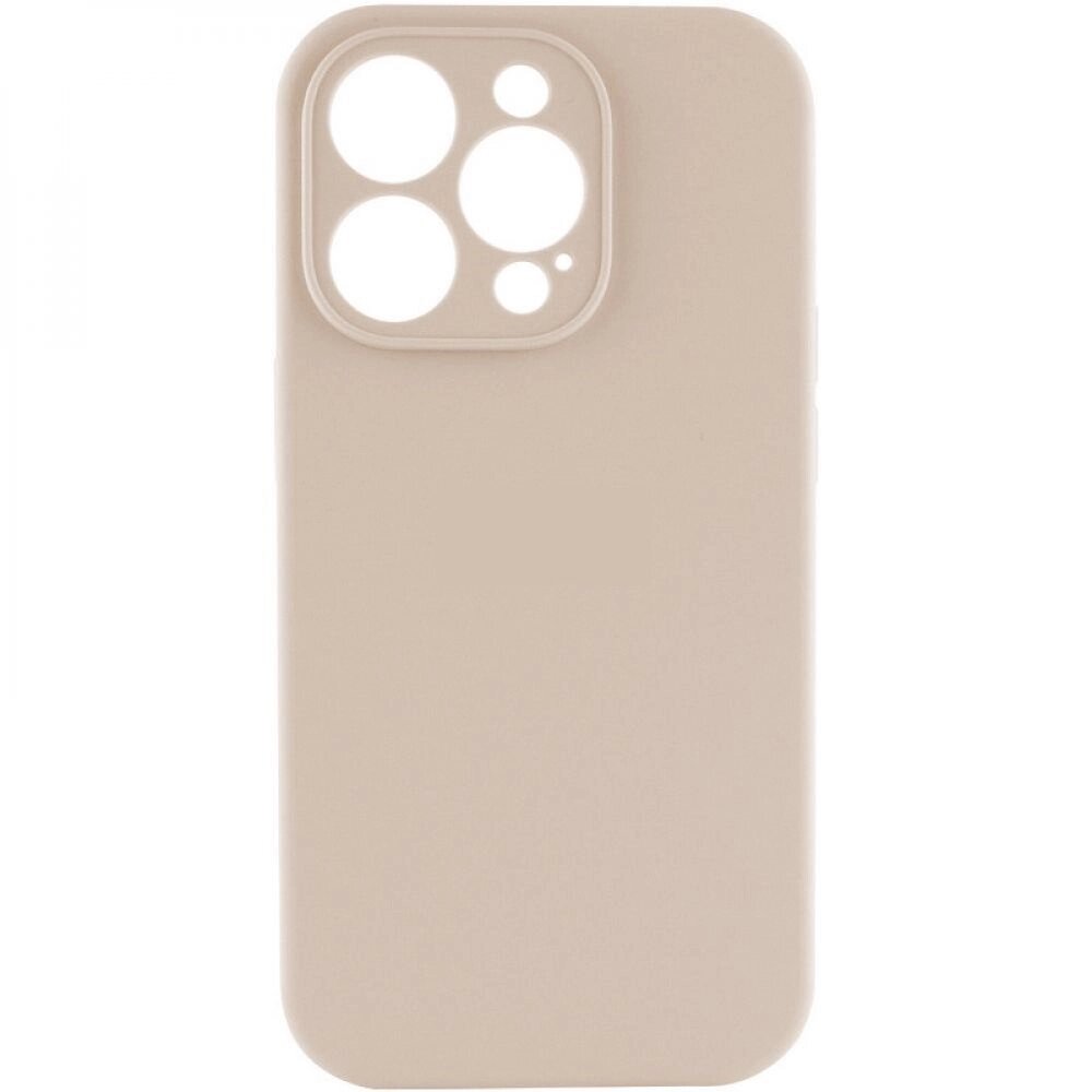 Чохол із захистом камери Silicone Case Full Apple iPhone 15 Pro Max Pink Sand від компанії Лізок - фото 1