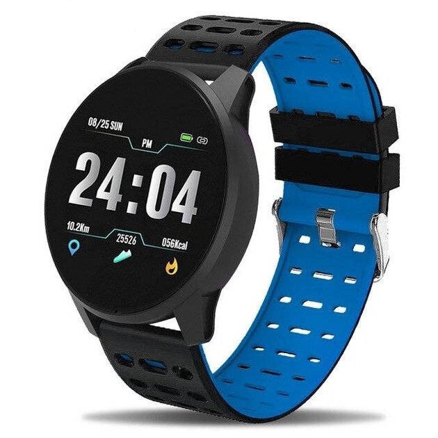 Фітнес-браслет No Brand 119PLUS Blue (16098-hbr) від компанії Лізок - фото 1