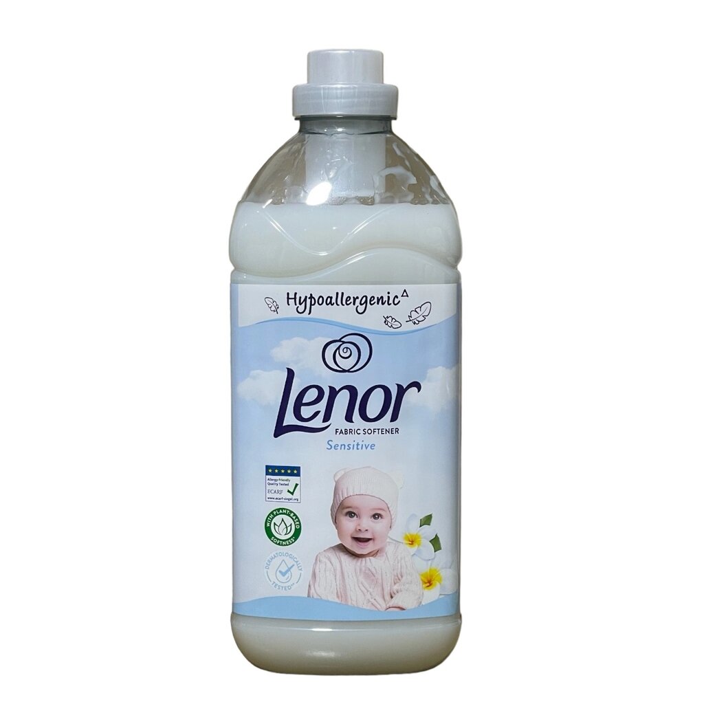 Гіпоалергенний кондиціонер для чутливої шкіри Lenor Sensitive 1600 мл від компанії Лізок - фото 1