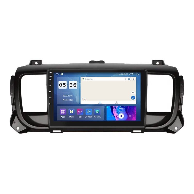 Магнітола Lesko Citroen SpaceTourer I 2016-н. в. IPS 9" 4/64Gb CarPlay 4G Wi-Fi GPS Prime (11183-62230) від компанії Лізок - фото 1