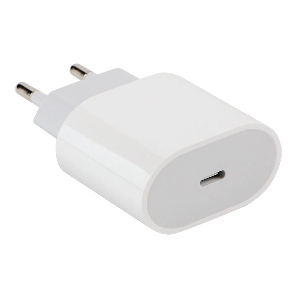 Мережеве зарядний пристрій Apple PD 25W 1:1 Type-C iPhone 14 / iPhone 15 / iPhone 15 Pro Max / iPhone 14 Pro Max White від компанії Лізок - фото 1