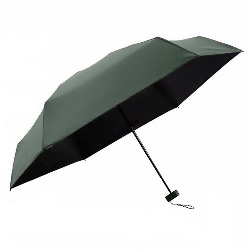 Міні-парасолька Lesko 191T Dark Green (12336-75025) від компанії Лізок - фото 1