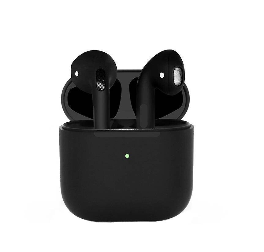 Навушники бездротові TWS AirPods Pro 4 Black (16119-hbr) від компанії Лізок - фото 1