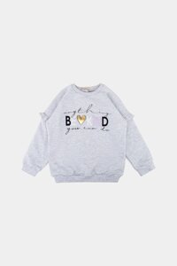 Світшот для дівчинки 116-сірий Pengim ЦБ-00233966