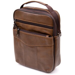 Месенджер чоловічий Vintage 20392 Коричневий 20х25х5 см