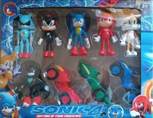 Ігровий набір у коробці Фігурки Сонік і друзі SONIC THE HEDGEHOG 4