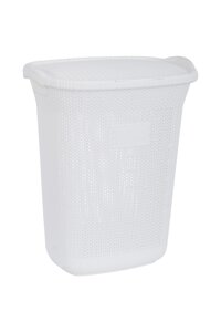 Кошик для білизни VIOLET HOUSE WHITE Віолетта 59х37х48 см 65 л Білий (6481508)