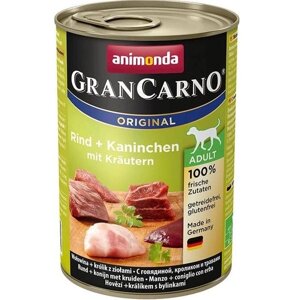 Консерви Animonda GranCarno з кроликом та травами 800 г 82767 (4017721827676)