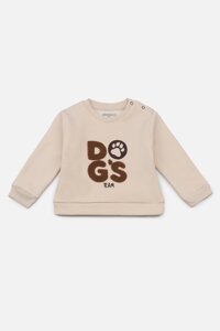 Світшот для дівчинки 68 бежевий Divonette ЦБ-00234589