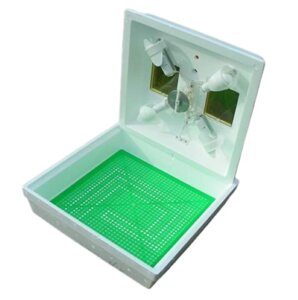 Інкубатор для яєць з ручним переворотом Квочка МІ-30-1 з терморегулятором на 70 курячих яєць