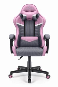 Комп'ютерне крісло Hell's Chair HC-1004 PINK-GREY
