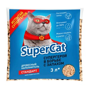 Наповнювач SuperCat Стандарт 1 кг Синій