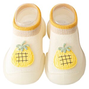 Шкарпетки-черевички 2Life нековзні 24/25 (14,5 см) Жовтий (v-11969)