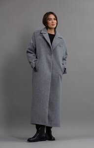 Пальто класичне Bessa Сірий 6810 L