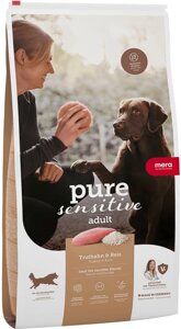 Сухий корм для дорослих собак MERA Truthahn Reis з індичкою та рисом 1 кг (4025877567261)