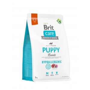 Сухий корм для цуценят Brit Care Dog Hypoallergenic Puppy з ягням 3 кг (172212)