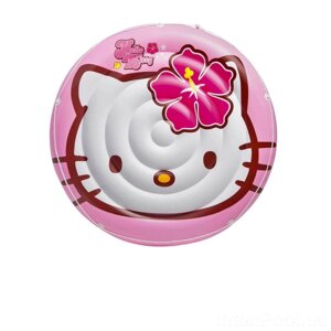 Дитячий надувний матрац Intex 56513 «Hello Kitty», 137 см (hub_uh5jw7)