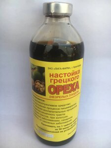 Настоянка волоського горіха (незрілих плодів) 250мл