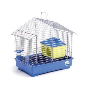 Клітина для гризунів Природа Джунгарік 30x20x24 см з будиночком Різнокольоровий (PR241518)