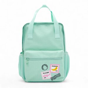 Рюкзак No brand 681007-MT 23x8x32 см М'ятний (8448)