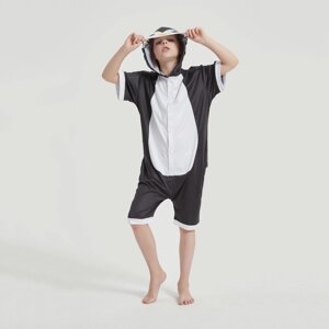 Кігурумі дитяча BearWear Пінгвін літня ( крижаний шовк ) 115 - 125 см M Чорний (1000245-M)