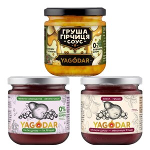 Подарунковий набір YAGODAR Грушевий мікс 3 шт (2446099007)