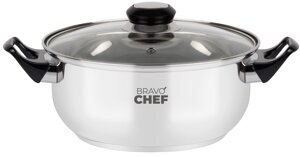 Каструля BRAVO CHEF 18 см 1.6 л із бакелітовими ручками (6811077)