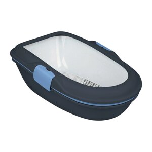 Туалет для кішок Trixie Berto 39x22x59 см Cерий (4011905401546)