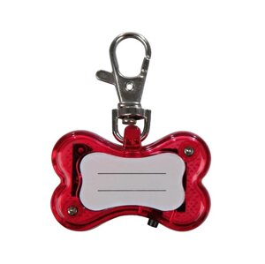 Брелок-ліхтарик для собак Trixie 1342 4.5 3 см Червоний (4011905013428)