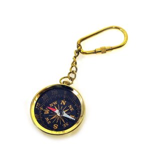 Компас брелок No Brand 3.8 см Бронзовий (DN943)