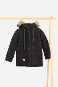 Куртка для хлопчика No Brand 140 см Чорний ЦБ-00258385